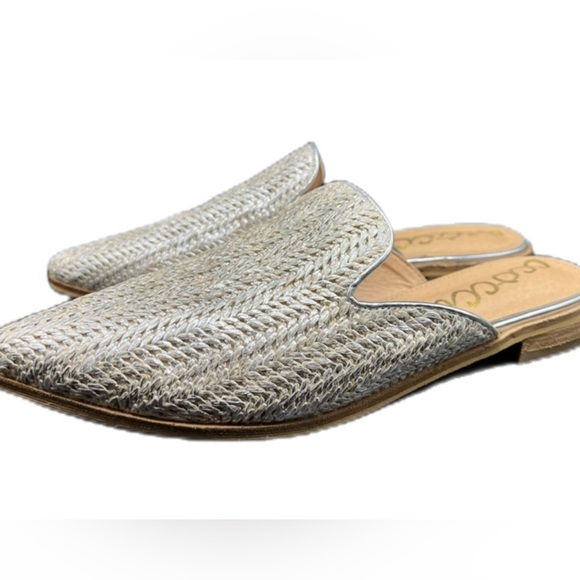 CCOCCI METALLIC BLACK SILVER LEATHER SHOES - Picture 2 of 10